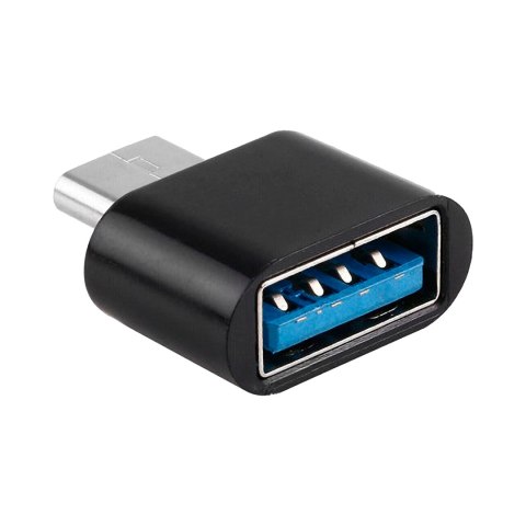 Adapter USB gniazdo A - wtyk typu C OTG Adapter USB gniazdo A - wtyk typu C OTG