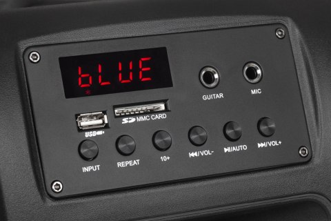 Aktywna kolumna głośnikowa (z 2 mikrofonami bezprzewodowymi UHF, SD, Bluetooth, FM, USB) 20 Watt Aktywna kolumna głośnikowa (z 2 mikrofonami bezprzewodowymi UHF, SD, Bluetooth, FM, USB) 20 Watt