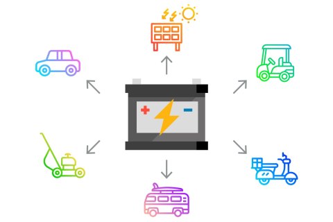 Akumulator żelowy VIPOW 12V 17.0Ah Akumulator żelowy VIPOW 12V 17.0Ah