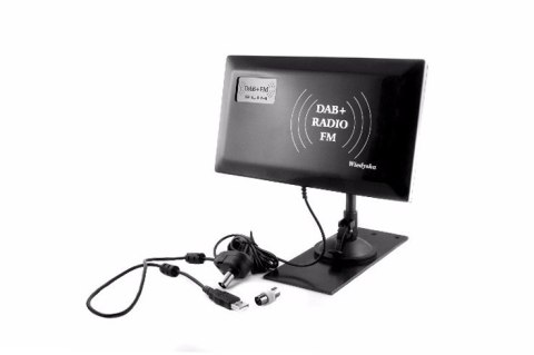 Antena FM+DAB SLIM radiowa Wiedyska Antena FM+DAB SLIM radiowa Wiedyska