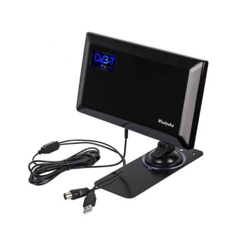 Antena TV pokojowa DVB-T SLIM Wiedyska Antena TV pokojowa DVB-T SLIM Wiedyska