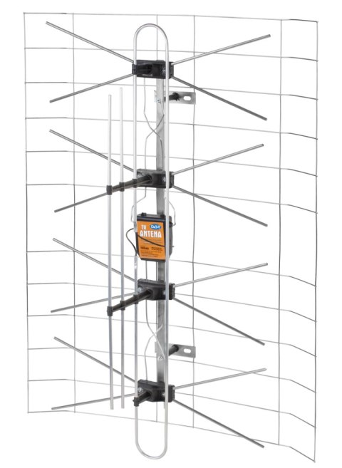 Antena TV siatkowa kompletna(zasilacz+wzmacniacz)+DIPOL 3DX Antena TV siatkowa kompletna(zasilacz+wzmacniacz)+DIPOL 3DX
