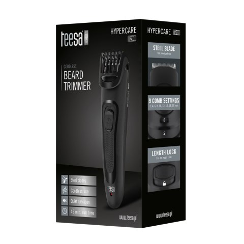Bezprzewodowy trymer do brody HYPERCARE T200 Bezprzewodowy trymer do brody HYPERCARE T200