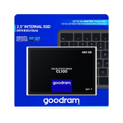 Dysk SSD Goodram 480 GB CL100 Dysk SSD Goodram 480 GB CL100
