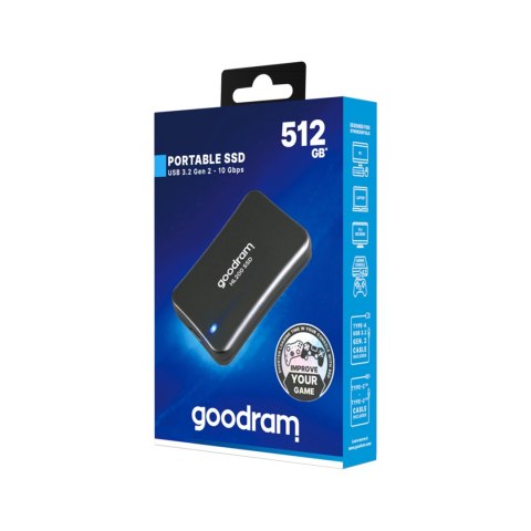 Dysk SSD Goodram HL200 512 GB USB 3.2 Dysk SSD Goodram HL200 512 GB USB 3.2