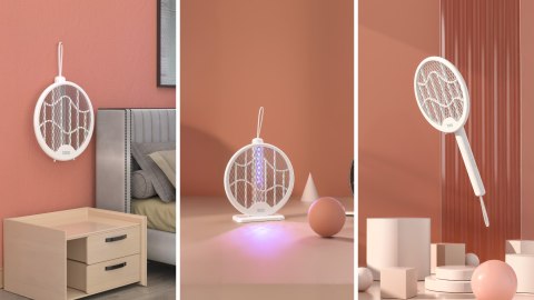 Elektryczna łapka / lampka na owady składana 3w1 TEESA Elektryczna łapka / lampka na owady składana 3w1 TEESA