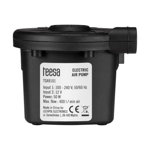 Elektryczna pompka do materaca, basenu 12 V 230 V Elektryczna pompka do materaca, basenu 12 V 230 V