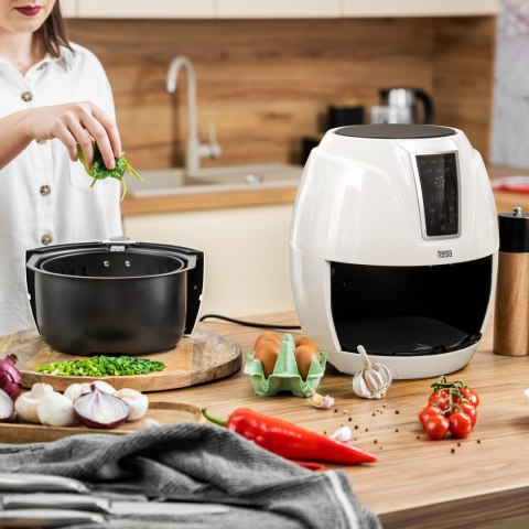 Frytkownica beztłuszczowa TEESA DIGITAL AIR FRYER 3,2L WHITE Frytkownica beztłuszczowa TEESA DIGITAL AIR FRYER 3,2L WHITE