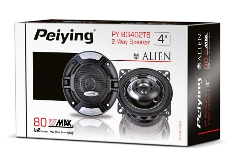 Głośnik samochodowy Peiying Alien PY-BG402T6 Głośnik samochodowy Peiying Alien PY-BG402T6