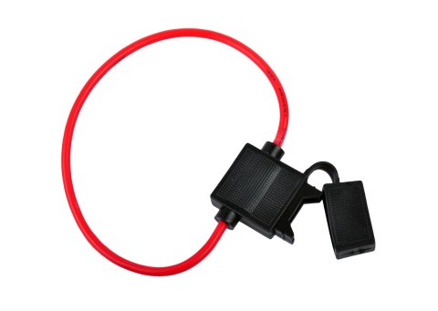Gniazdo bezpiecznika nożowego (20mm) z przewodem 2,5mm Gniazdo bezpiecznika nożowego (20mm) z przewodem 2,5mm