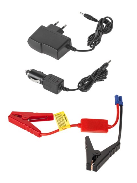 Jump starter - power bank, urządzenie rozruchowe z kablami w zestawie Jump starter - power bank, urządzenie rozruchowe z kablami w zestawie
