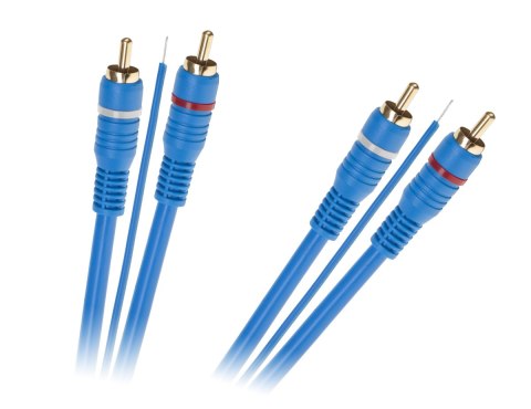 Kabel 2 x RCA - 2 x RCA + żyła 5m Kabel 2 x RCA - 2 x RCA + żyła 5m