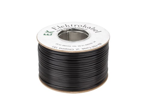 Kabel głośnikowy SMYp 2 x 0,5mm czarny 200m Kabel głośnikowy SMYp 2 x 0,5mm czarny 200m