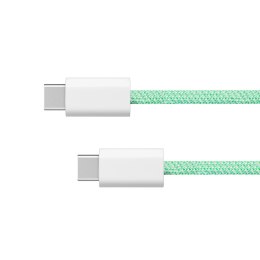 Kabel USB typu C - USB typu C 100 W 1,5 m zielony Kruger&Matz Basic