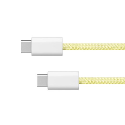 Kabel USB typu C - USB typu C 60 W 1,5 m żółty Kruger&Matz Basic Kabel USB typu C - USB typu C 60 W 1,5 m żółty Kruger&Matz Basic