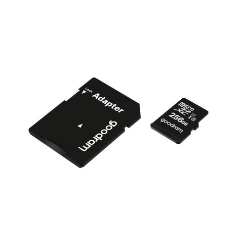 Karta pamięci microSD 256GB UHS-I Goodram z adapterem Karta pamięci microSD 256GB UHS-I Goodram z adapterem