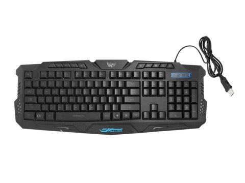 Klawiatura przewodowa gamingowa LED LXKM200 Klawiatura przewodowa gamingowa LED LXKM200