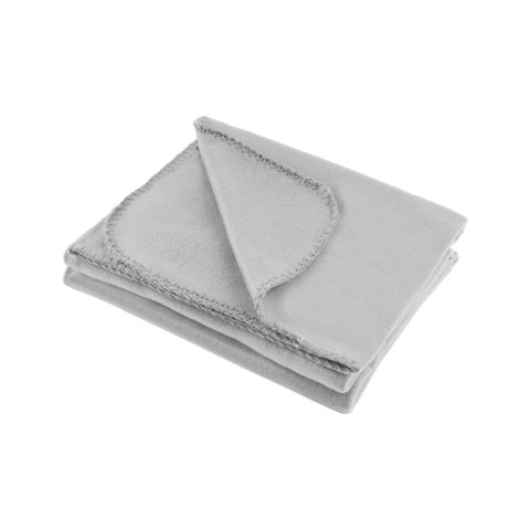 Koc polarowy 130x150 cm TEESA - szary Koc polarowy 130x150 cm TEESA - szary