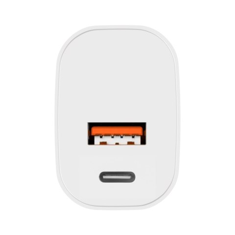 Ładowarka sieciowa Kruger&Matz GaN dual USB z funkcją Power Delivery i Quick Charge Ładowarka sieciowa Kruger&Matz GaN dual USB z funkcją Power Delivery i Quick Charge