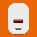 Ładowarka sieciowa Kruger&Matz GaN dual USB z funkcją Power Delivery i Quick Charge