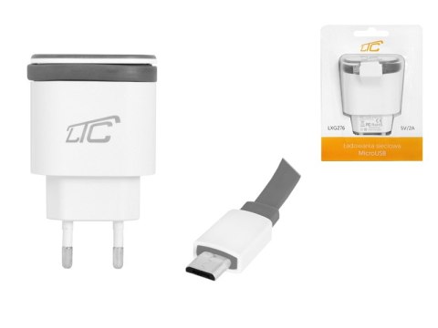 Ładowarka sieciowa micro USB 2000 mA LXG276 Ładowarka sieciowa micro USB 2000 mA LXG276