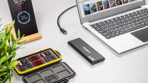 Obudowa dysku SSD M2 USB typu C 3.0 Rebel aluminiowa Obudowa dysku SSD M2 USB typu C 3.0 Rebel aluminiowa