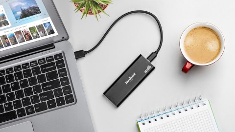 Obudowa dysku SSD M2 USB typu C 3.0 Rebel aluminiowa Obudowa dysku SSD M2 USB typu C 3.0 Rebel aluminiowa