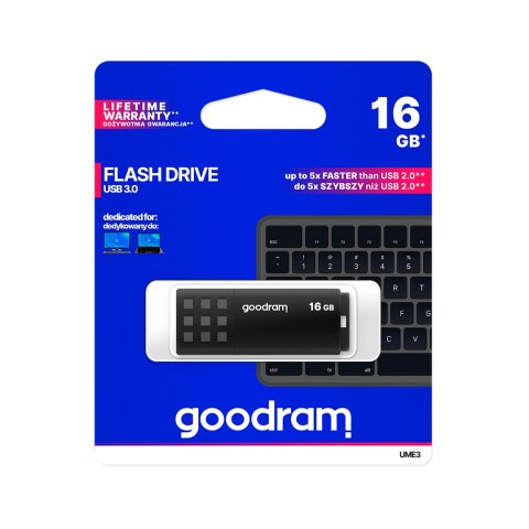 Pendrive Goodram USB 3.2 16GB czarny Pendrive Goodram USB 3.2 16GB czarny