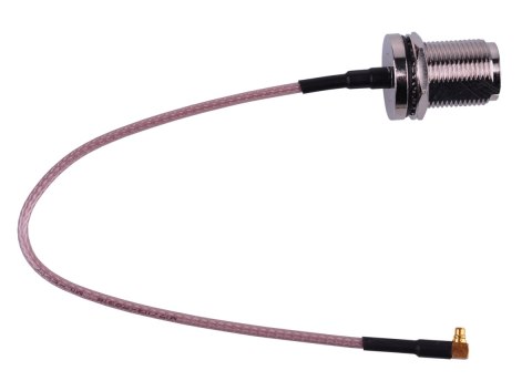 Pigtail /konektor MMCX / gniazdo N 20cm RG178 Pigtail /konektor MMCX / gniazdo N 20cm RG178