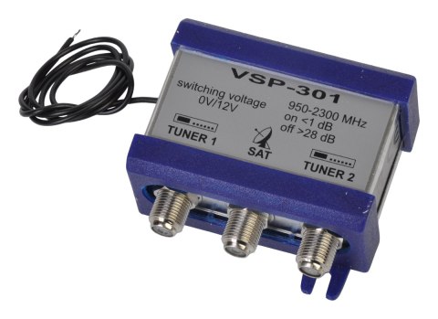 Przełącznik VSP-301 (2xREC/1xLNB) Przełącznik VSP-301 (2xREC/1xLNB)