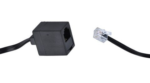 Przyłącze telefon.WT.-GN./15M/ czarny Przyłącze telefon.WT.-GN./15M/ czarny