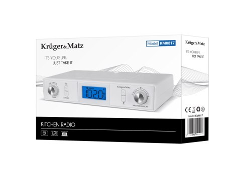 Radio kuchenne z bluetooth Kruger&Matz KM0817 Radio kuchenne z bluetooth Kruger&Matz KM0817