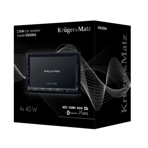 Radio samochodowe Kruger&Matz KM2004 Radio samochodowe Kruger&Matz KM2004