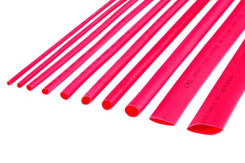Rurki termokurczliwe 3,0mm-1m czerwone Rurki termokurczliwe 3,0mm-1m czerwone