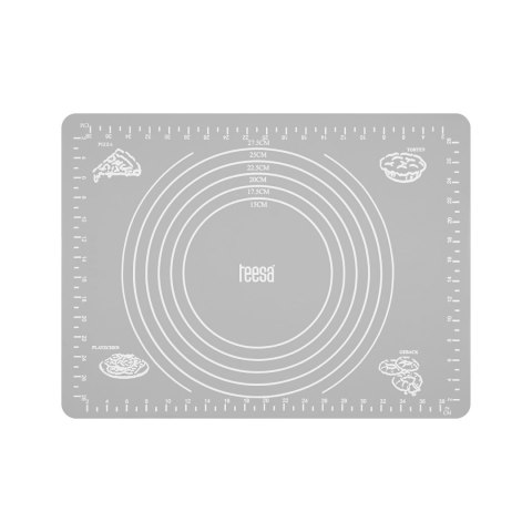 Silikonowa stolnica 40x30 cm szara Silikonowa stolnica 40x30 cm szara
