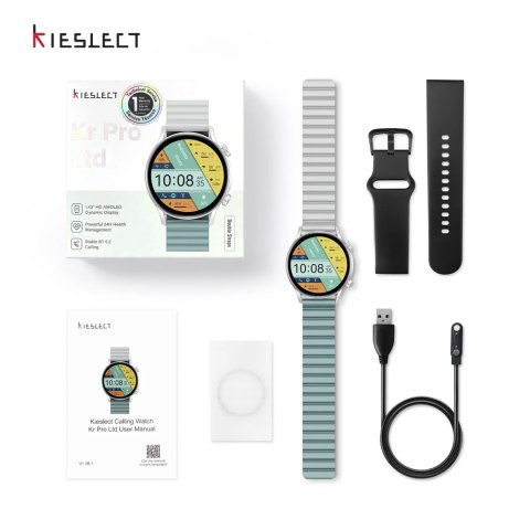 Smartwatch KIESLECT KRPRO silver Smartwatch KIESLECT KRPRO silver