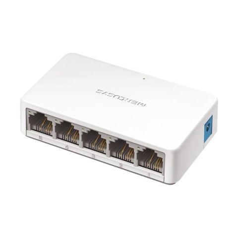 SWITCH MS105, 5 portów RJ45 10/100 Mbps / MERCUSYS SWITCH MS105, 5 portów RJ45 10/100 Mbps / MERCUSYS