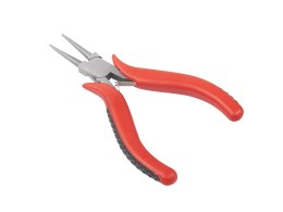 Szczypce mini 120mm okrągłe SILVER SV42307