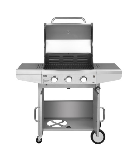 Teesa BBQ 3001 Master Grill gazowy - 3 palniki- miejsce na butlę Teesa BBQ 3001 Master Grill gazowy - 3 palniki- miejsce na butlę