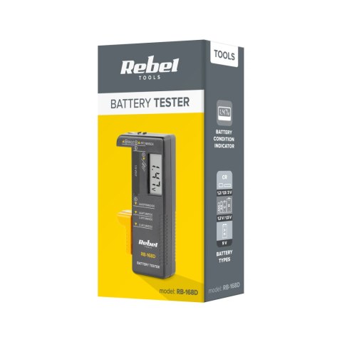 Tester baterii REBEL RB-168D Tester baterii REBEL RB-168D