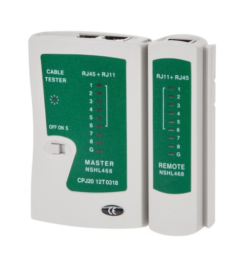 Tester kabli RJ45, RJ11, RJ12 Tester kabli RJ45, RJ11, RJ12