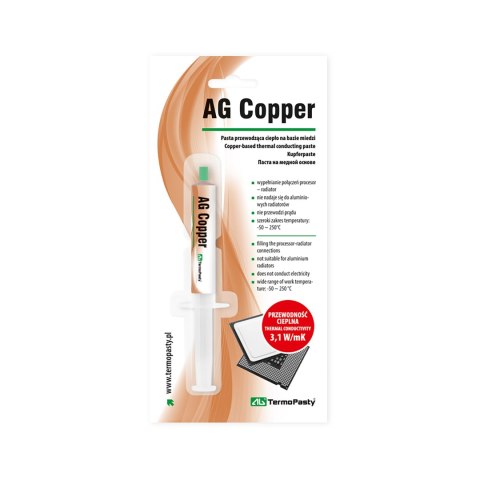 Thermal Copper 1,5ml AG AGT-060 Thermal Copper 1,5ml AG AGT-060
