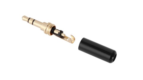 Wtyk jack 3.5 stereo metalowy HQ Wtyk jack 3.5 stereo metalowy HQ