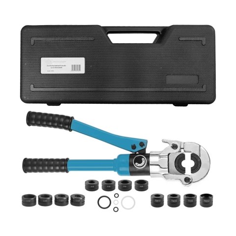 Zaciskarka hydrauliczna do rur 12 końcówek E6251 Zaciskarka hydrauliczna do rur 12 końcówek E6251