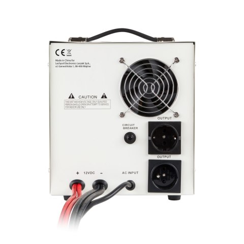 Zasilacz awaryjny KEMOT PROsinus-2000 przetwornica z czystym przebiegiem sinusoidalnym i funkcją ładowania 12V 230V 2000VA/1200W Zasilacz awaryjny KEMOT PROsinus-2000 przetwornica z czystym przebiegiem sinusoidalnym i funkcją ładowania 12V 230V 2000VA/1200W