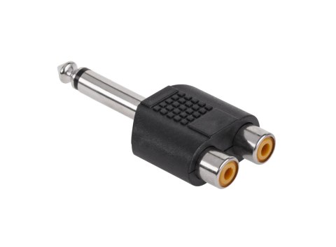 Złącze Jack 6.3 MONO-2xGN.RCA Złącze Jack 6.3 MONO-2xGN.RCA
