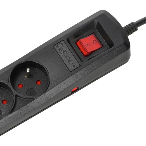 Listwa zasilająca R8 5g 3,0m czarna ARcon Listwa zasilająca R8 5g 3,0m czarna ARcon