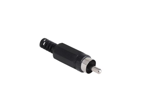 Wtyk RCA-czarny Wtyk RCA-czarny