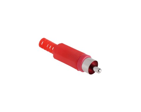 Wtyk RCA-czerwony Wtyk RCA-czerwony