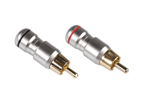 Wtyk RCA metalowy HD-287 Wtyk RCA metalowy HD-287